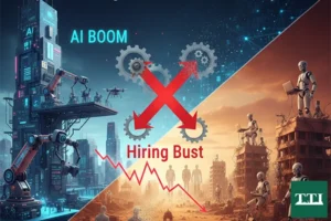AI Boom, Hiring Bust in Indian IT