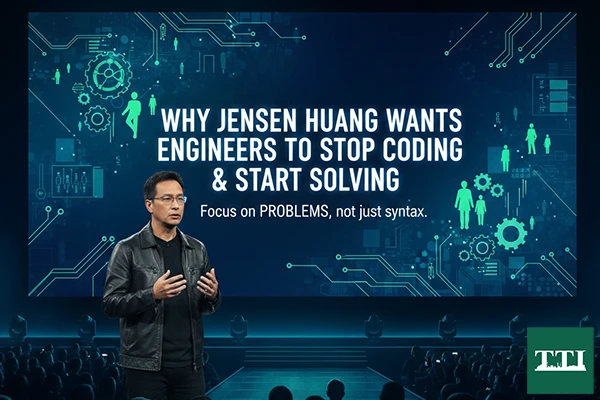 Why Nvidia CEO Jensen Huang Wants Engineers to Stop Coding and Solve