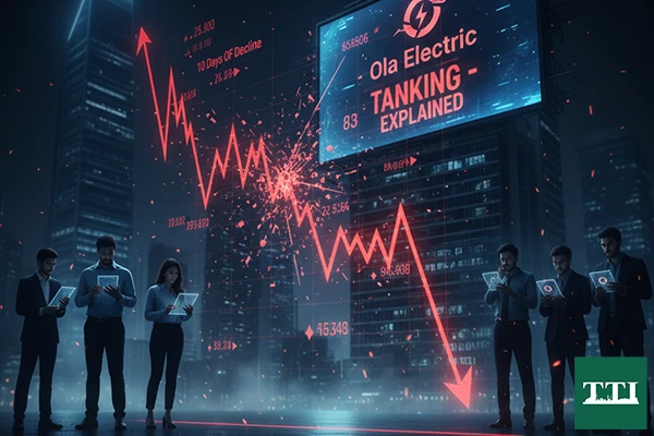 Why Ola Electric Shares Are Tanking – 10 Days of Decline Explained